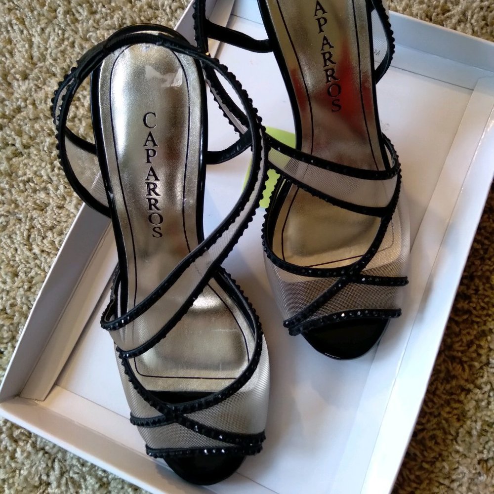 Capparos Black Heels